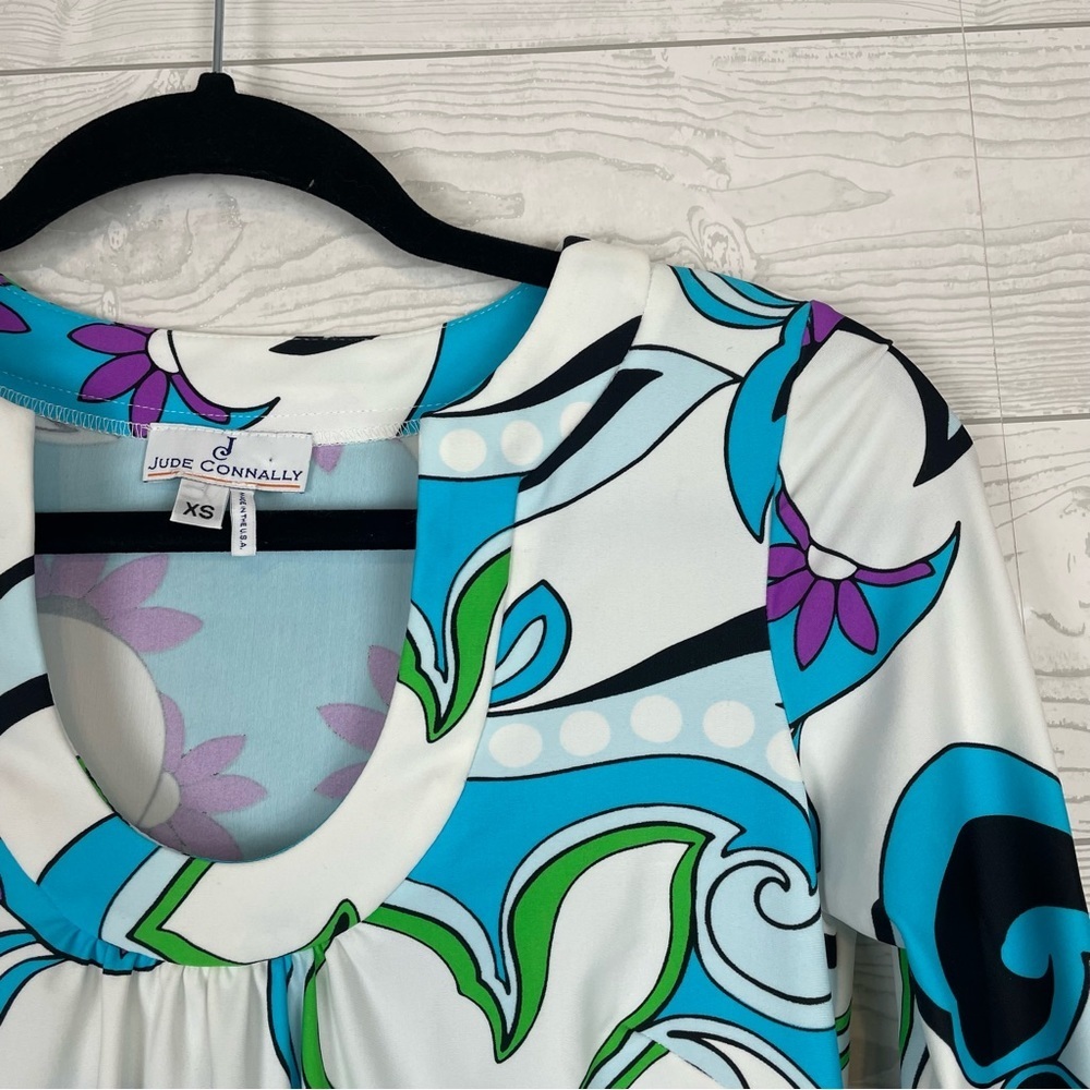 Jude Connally Floral Print Dress Size XS - Picture 5 of 5